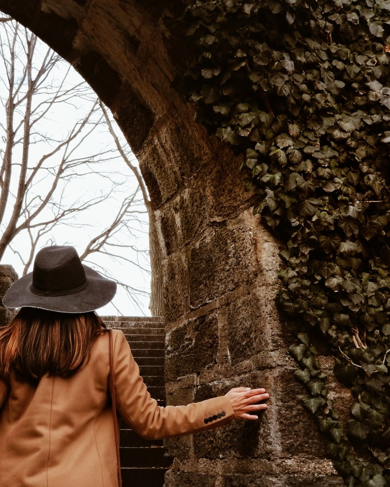 There's just something about rambling ivy and a stony archway // A Savage Heart