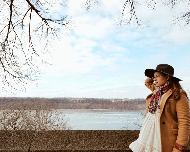 At the summit of Fort Tryon // A Savage Heart